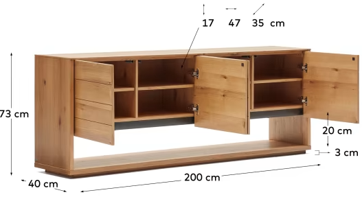 Комод Alguema 200X40X73 CM 8