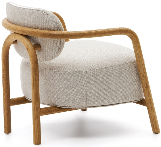 Кресло из массива дуба Melqui 70X70X70 CM 3