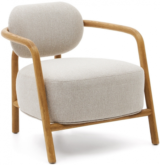 Кресло из массива дуба Melqui 70X70X70 CM 1