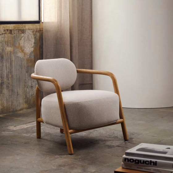 Кресло из массива дуба Melqui 70X70X70 CM 5