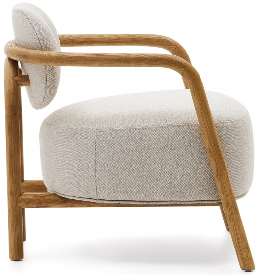 Кресло из массива дуба Melqui 70X70X70 CM 2