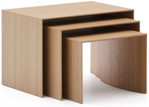 Комплект столиков Litto 60X40X40 / 51X40X36 / 42X40X31 CM