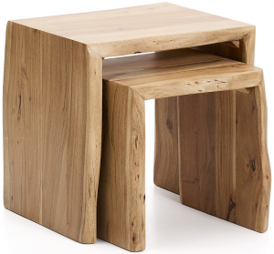 Комплект из двух столиков Lomiri 40X50X50 / 40X35X42 CM