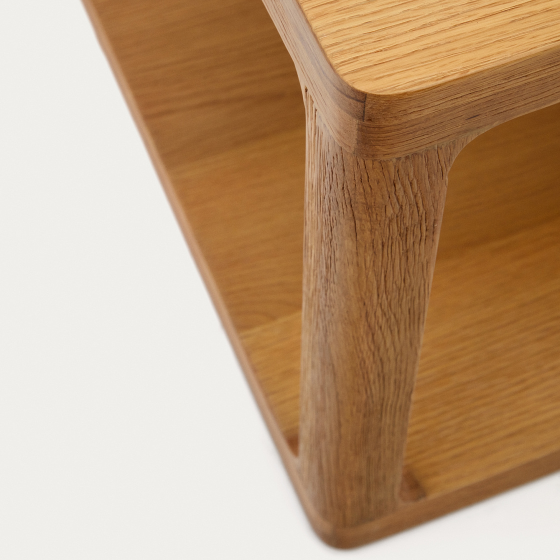 Кофейный столик из дуба Maymai 140X65X42 CM 2