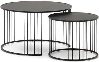 Комплект столиков Hadar 75X75X45 / 50X50X40 CM