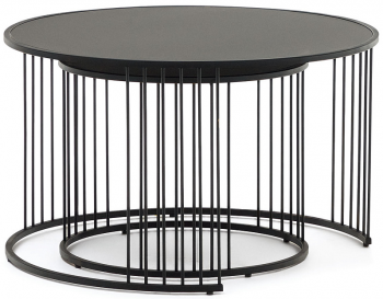 Комплект столиков Hadar 75X75X45 / 50X50X40 CM
