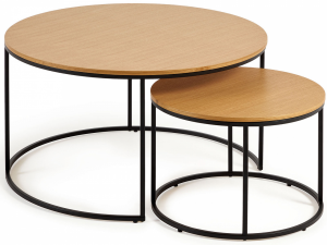 Набор столиков Yoana 80X80X45 / 50X50X34 CM