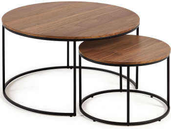 Набор столиков Yoana 80X80X45 / 50X50X34 CM