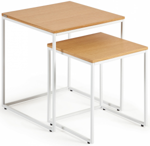 Комплект вспомогательных столиков Yoana 35X35X40 / 45X45X50 CM