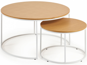 Набор столиков Yoana 80X80X45 / 50X50X34 CM