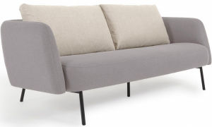 Трехместный серый диван Walkyria 195X90X80 CM