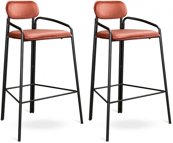 Набор из двух барных стульев Ror 54X61X100 / 54X61X100 CM 1