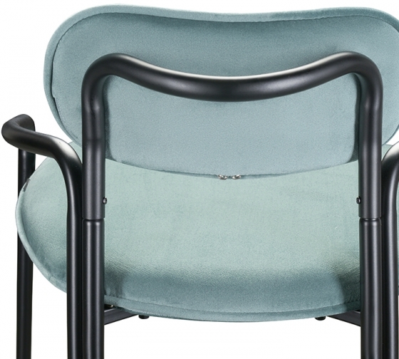Набор из двух барных стульев Ror 54X61X100 / 54X61X100 CM светло-бирюзового цвета 5