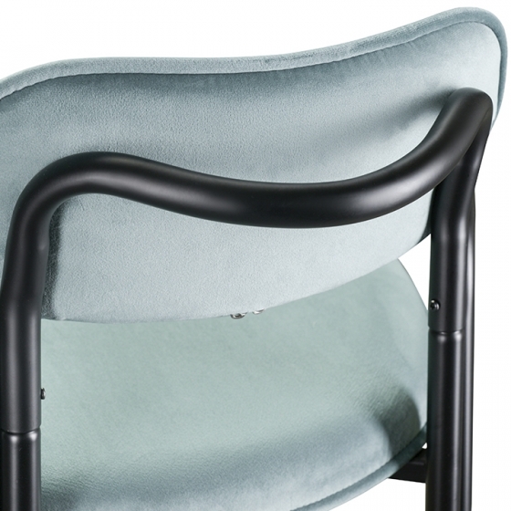 Набор из двух барных стульев Ror 54X61X100 / 54X61X100 CM светло-бирюзового цвета 4