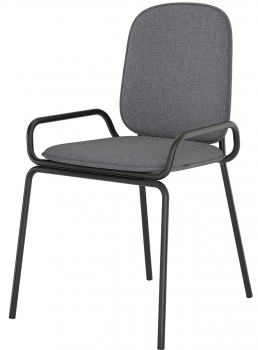 Стул Ror double frame 50X56X82 CM серый