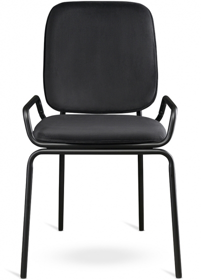 Набор из 2 стульев Ror 50X61X84 / 50X61X84 CM чёрного цвета 2