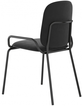 Стул Ror double frame 50X56X82 CM чёрный