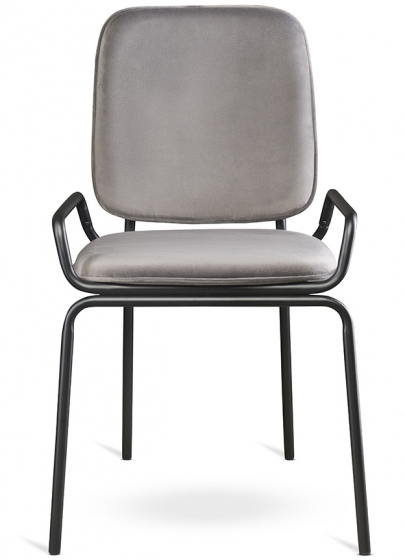 Набор из 2 стульев Ror 50X61X84 / 50X61X84 CM серого цвета 2
