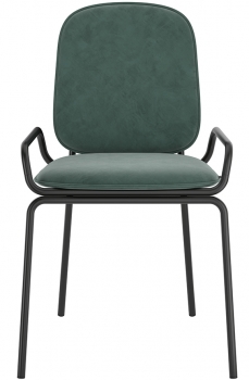 Стул Ror double frame 50X56X82 CM зелёный