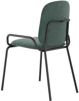 Стул Ror double frame 50X56X82 CM зелёный