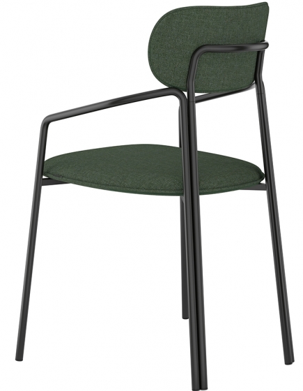 Стул Ror 57X49X83 CM зелёный 3