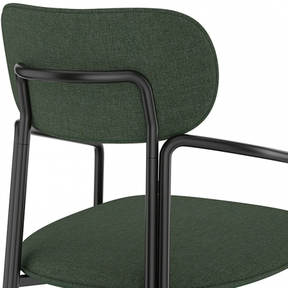 Стул Ror 57X49X83 CM зелёный 5