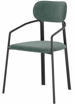 Стул Ror 57X49X83 CM зелёный