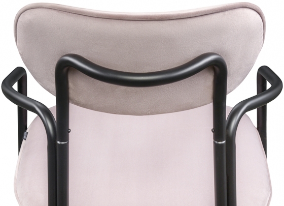 Набор из 2 стульев Ror 50X58X83 / 50X58X83 CM розового цвета 5