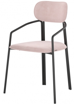 Стул Ror 57X49X83 CM розовый