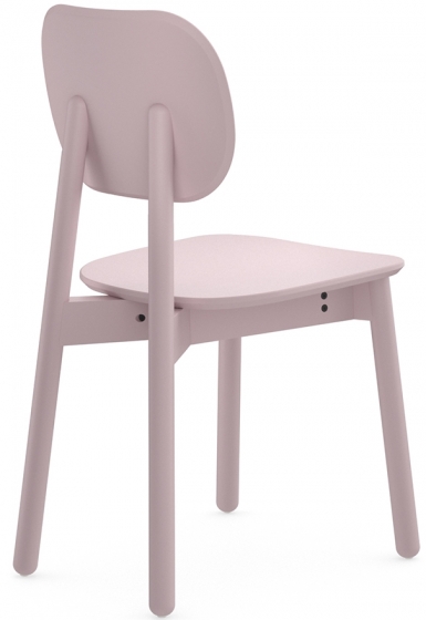 Стул Saga 44X53X88 CM розовый 3