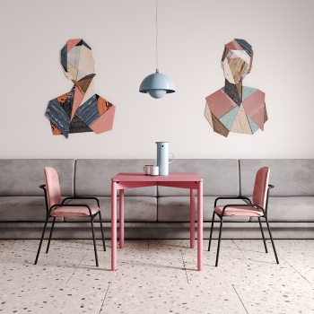 Стол обеденный Saga 75X75X75 CM