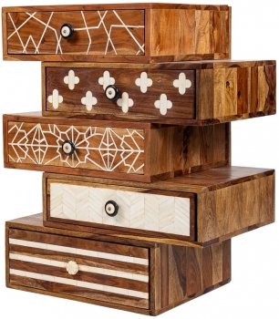 Комод Ornament ZigZag 65X40X80 CM