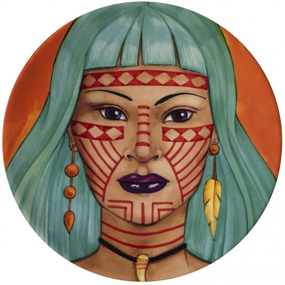 Набор из шести тарелок Animae Ø32 CM 2