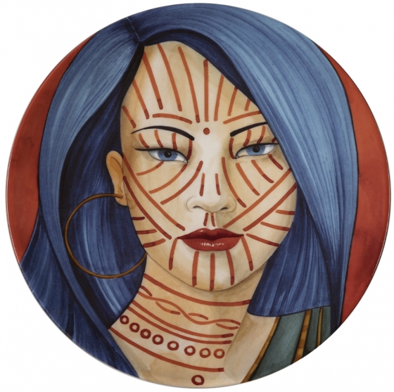 Набор из шести тарелок Animae Ø32 CM 4