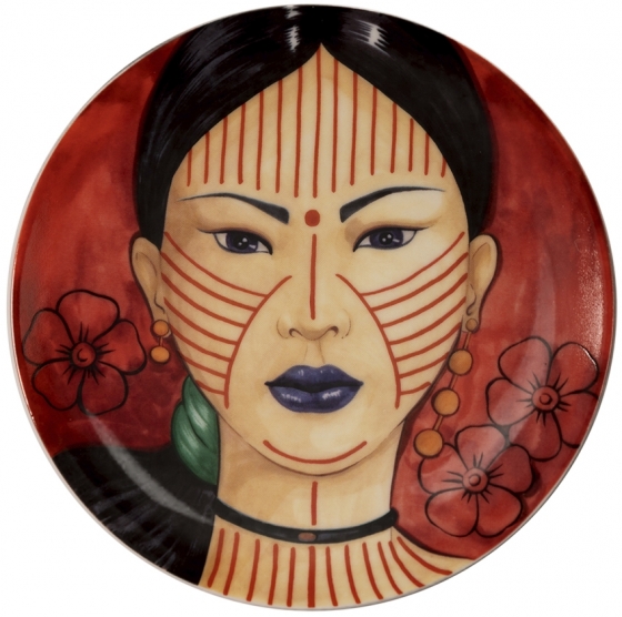 Набор из шести тарелок Animae Ø32 CM 5