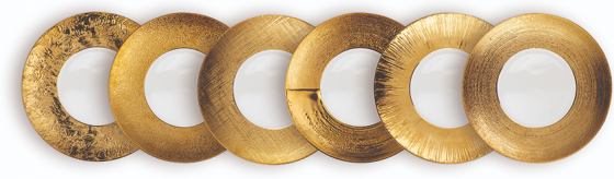 Набор из шести тарелок Deras Ø30 CM 1