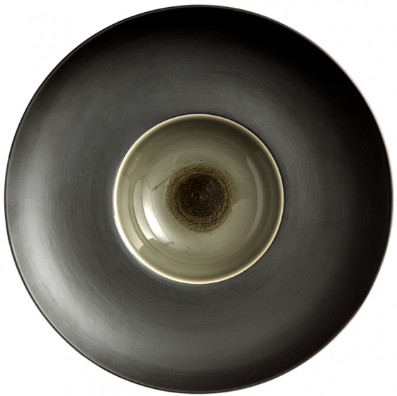 Глубокая фарфоровая тарелка Ekate Ø29 CM 1