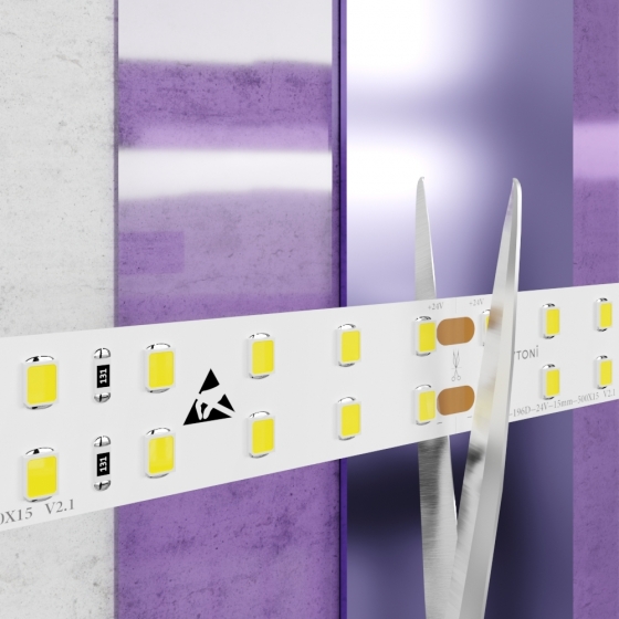 Светодиодная лента Standard белая 5000мм 2