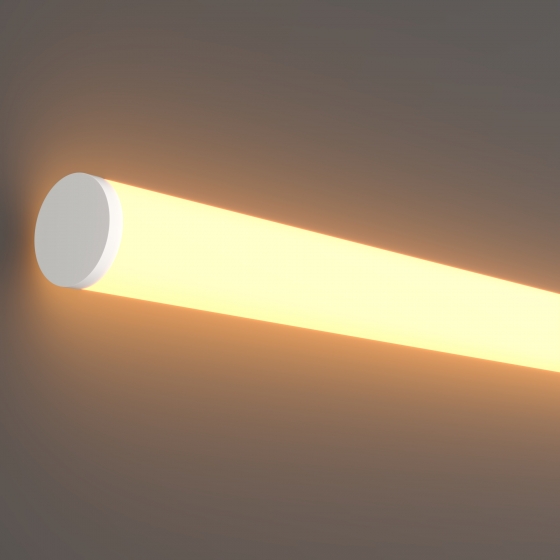 Гибкий неон Круглый 360° Прозрачный 18 мм 7