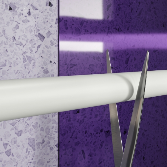 Гибкий неон Круглый 360° Прозрачный 18 мм 4