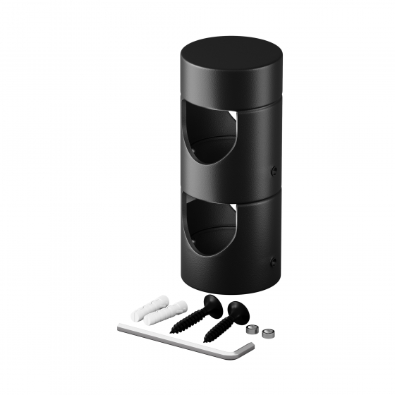 Крепление для монтажа круглого неона 360° D18 черный 1