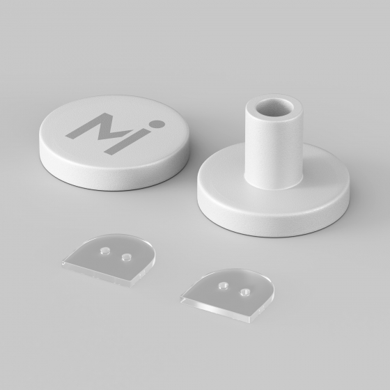 Комплектующие для гибкого неона Круглый 360° белый 3