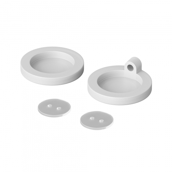 Комплектующие для гибкого неона Круглый 360° белый 1