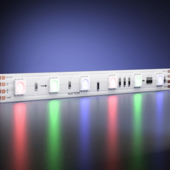 Светодиодная лента Ultra RGB 5000 мм белая