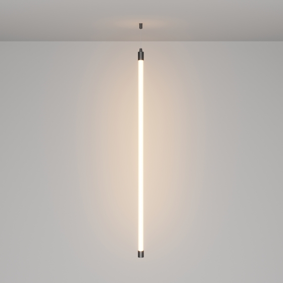 Комплектующие для гибкого неона Круглый 360° Черный 2