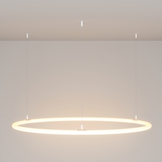 Коннектор соединительный для сращивания круглого неона 360° черный 3