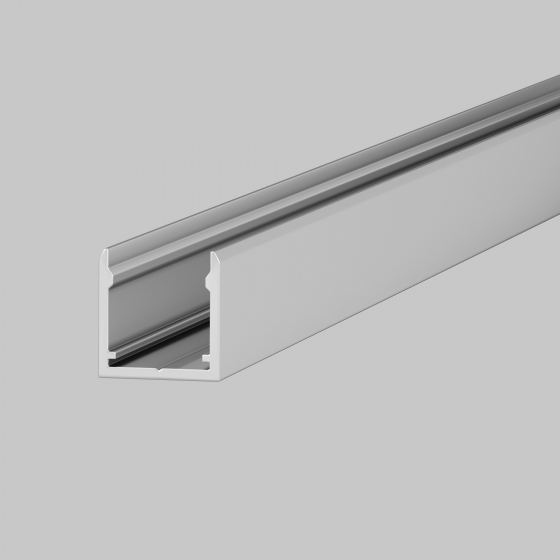 Профиль гибкого неона серебряный 100 см 2