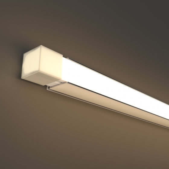 Гибкий неон 16x16 белый 3