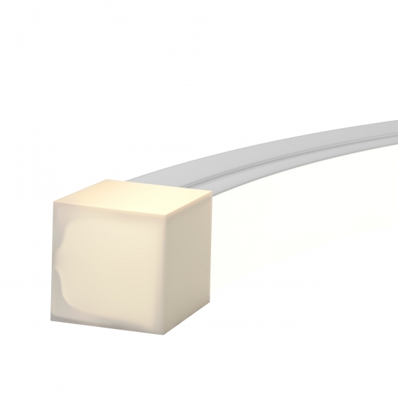 Гибкий неон 16x16 белый 1