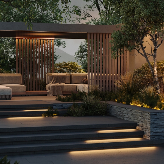 Гибкий неон 16x16 белый 2